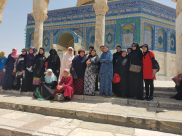  صور: مدرسة ابن سينا تُنظم رحلة إلى المسجد الأقصى المبارك 